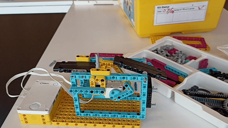 Useless box doing its thing