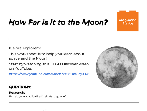 How Far is it to the Moon? at Imagination Station