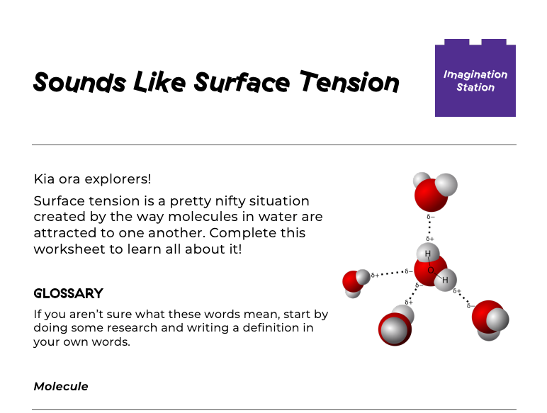 Sounds Like Surface Tension at Imagination Station